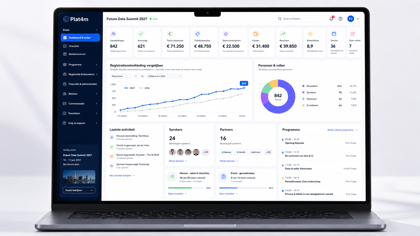 Plat4m eventmanagement platform